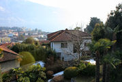 Вид с балкона отеля Ascona / Швейцария