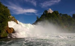 Рейнский водопад - самый высокий в Европе.