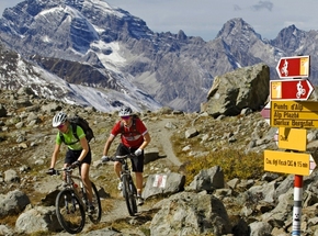 mountain biking в швейцарии