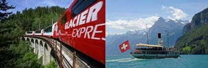 Панорамный поезд Ледниковый экспресс (Glacier Express) и Готард Панорама экспресс (Gotthard Panorama Express)